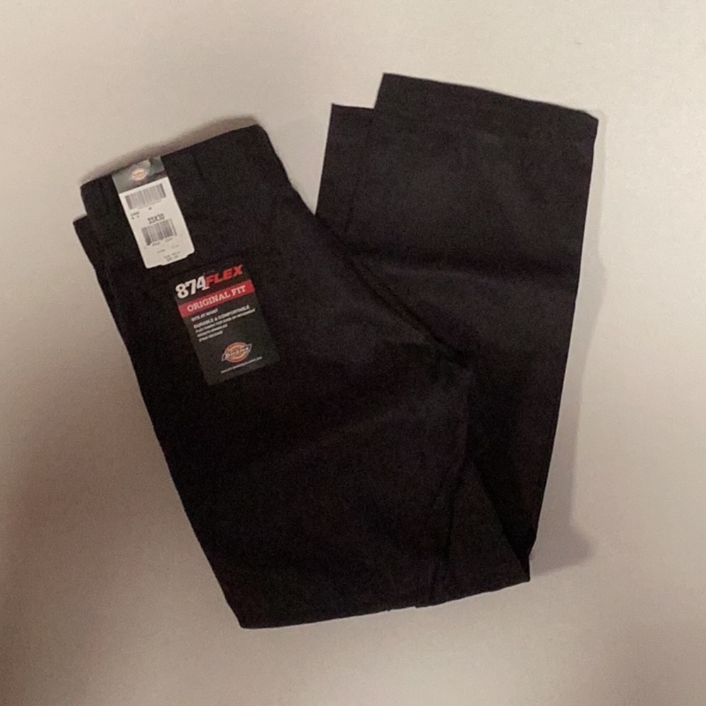Dickies Black 874 Flex Work Pants